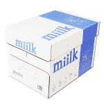 밀크 A4용지 A4 복사용지 75g 2000매 1박스 : 오피스하나