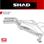 SHAD 샤드 야마하 MT-03 (21-23 ) YZF-R3 (19-23 ) 전용 탑박스 브라켓 Y0MT31ST (3P사이드 동시장착가능) : 모토트랜드