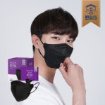 찐마스크 내추럴키스 KF94 대형 숨쉬기편한마스크 새부리형마스크 귀안아픈 50입 : 이거샵