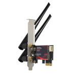 초고속 네트워크 이더넷 연결 인텔 WI-FI6 블루투스5 무선랜카드 PCI-E 데스크탑 pc AX200 : 찬영몰