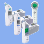 브라운 아기체온계 신생아체온계 약국 병원 BRAUN 체온계 IRT 6030 필터21포함 : 네오365