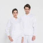 20수 쿨스판 급식실 실험실 식품공장 조리사 제빵사 유니폼 위생복 : 네게브