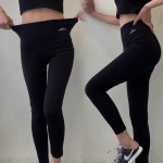 여성 트레이닝웨이트헬스복 땀복 9부바지 사우나슈트 발열복운동복 런닝조깅복 다이어트2배효과 : 발효커피