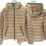 [논현 더팩토리](당일) [MONCLER] 몽클레어 BLES 로고 패치 다운 패딩 자켓  베이지 (1A00061 5396Q 221) : 논현 더팩토리 명품편집샵