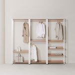 아이언 드레스룸 시스템옷장 2400 B세트 시스템장 : 온월가구