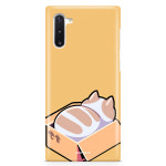 귀여운 고양이 캐릭터 케이스 삐졌냥, 갤럭시 노트10 SM-N971N : DAYTODAY케이스