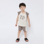 남자유아복 5살남아옷 5살옷 아기 여름 상하복 뽀삐반팔세트 : 참셀러