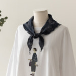 레이나 빈티지 삼각 스카프 보헤미안 모리걸 : 네츄럴모모