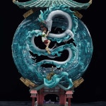 센과치히로 하쿠 용 버전 YYGK 레진피규어 높이 53cm : 위드플레이그라운드