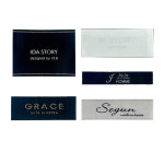 1000pcs 100데니아 주자라벨 주문제작 직조 공단 실크 의류 메인 자수 끼움 : YC LABEL