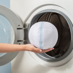 3중매쉬 깨끗한 세탁 옷감보호 브래지어 속옷 세탁망 핑크 블루 : 킴브로컴퍼니