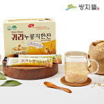 쌍지뜰 귀리누룽지한잔 (20gx22스틱x3박스) ~간편하게 즐기는 누룽지 : 농부의정원