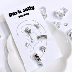 happyprincess 조합 큐빅 나비 피어싱 다크젤리 : Dark Jelly
