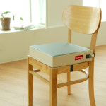 노리마루 키높이방석 항균8cm최대높이 양방향안심벨트 유아식탁의자방석 : 노리마루