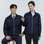 에이스 고신축사 네이비 근무복 유니폼 작업복 점퍼 ACE-2201 : 올림픽안전