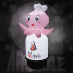 쭈꾸미 2 에어간판 / 해산물 요리 횟집 풍선배너 / 식당 수산물 홍보간판 : 에어바이블
