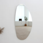 비정형 조약돌 벽걸이 전신거울 벽부착 현관 거울 카페 매장 인테리어 590x1253 : 어썸 프레임