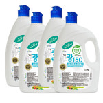 자숨 친환경 주방세제 광150 2.5kg 4개입 대용량 퐁퐁 식당 학교 급식 카페 : 꿀단지몰