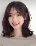 [G0030] 소프트뱅 단발가발 C컬펌 통가발 간편착용 여성가발 : MoMowig
