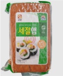 사조오양 남부 김밥집 1kg 1개 분식집 김밥햄 세절햄 (아이스박스포장) : 매가스토어