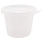 일회용소스용기 75파이(소) 500개 다용도컵 뚜껑포함 : 이룸팩