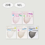 누이누아 숨쉬기편한 라이트 핏 데일리 컬러 마스크 새부리형 25매 뮤트베이지 : 누이누아 NUINUA