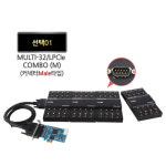 시스템베이스 Multi-32/LPCIe COMBO 시리얼카드 전문, 시리얼통신, 슬림PC겸용, PCI Express, RS422, RS485 : 마하링크