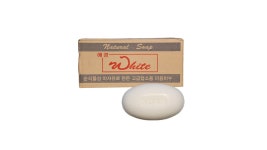 목욕탕비누 업소 사우나 대용량 화이트알비누 1BOX(80) : 여비네 가게