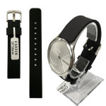 조이덴 우레탄 시계줄 민무늬 빗살무늬 블랙 12mm - 28mm 밴드 : 와치114