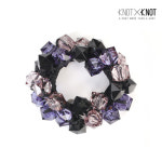 [KNOTXKNOT] 팔찌겸용 사각 큐브 크리스탈 곱창밴드 : 모바일서울