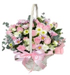 [VIP플라워] 서울꽃배달 성남꽃집 당일꽃배달 장미꽃다발 환갑꽃바구니 H-020 : VIP플라워