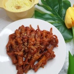 매운 숯불 음식 맛집 튤립닭발 300g 팩 장미닭발 밀키트 5팩 : 장미포차