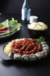 매운 숯불 음식 맛집 튤립닭발 300g 팩 장미닭발 밀키트 5팩 : 장미포차