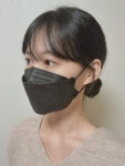 해나온 황사방역용마스크 KF94 개별포장 (색상 : 흰색, 검정색) : 해나온피피이