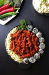 매운 숯불 음식 맛집 튤립닭발 300g 팩 장미닭발 밀키트 5팩 : 장미포차