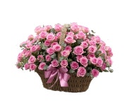 [VIP플라워] 핑크장미꽃바구니100송이 부산꽃배달 대구꽃집 어버이날꽃배달 H-009 : VIP플라워