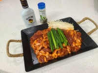 국내산 오리 주물럭 양념육 오리불고기 500g 1kg : 한솔식품fresh