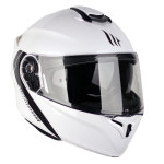 MT STORM SV 풀페이스 헬멧 GLOSSY WHITE 오토바이 시스템헬멧 : 쇼미더바이크