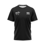 에스프로스 TTC-01 반팔티셔츠 블랙 배드민턴 : 스포영