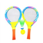 재미존 빅민턴 라켓세트 배드민턴 멀티라켓볼 스펀지공 셔틀콕 어린이날 생일 선물 : 행복 선물가게