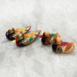 원앙 중 선물 신혼부부 기러기 원앙세트 폐백용품 세트 목각 전통 혼례용품 혼례 : 챔코