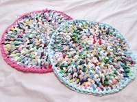 업사이클링 공예 양말목 방석 만들기 DIY 키트_꼼지아뜰리에(양말목 375개) : 꼼지아뜰리에