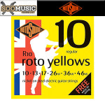 로토사운드 ROTO YELLOW 니켈 10-46 R10 일렉기타줄 1번줄+1 : 수악기몰