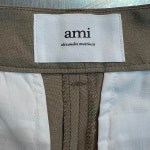 [압구정 더팩토리](당일) [AMI] 아미 버진 울 캔버스 웨이스트 밴드 캐롯 핏 팬츠  토프 (HTR209 264 281) : 압구정 더팩토리 명품편집샵