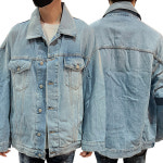 [더팩토리](당일) [ACNE] 23SS 아크네 루즈 핏 데님 자켓  라이트 블루 (C90094 228) : 논현 더팩토리 명품편집샵