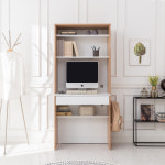 [모로] 컴퍼스 800 1인 독서실 책상 중학생 고등학생 공부방 스터디 1인용 1인실 가정용 : 모로리빙