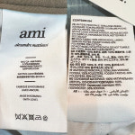 [압구정 더팩토리](당일) [AMI] 아미 버진 울 캔버스 웨이스트 밴드 캐롯 핏 팬츠  토프 (HTR209 264 281) : 압구정 더팩토리 명품편집샵