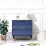 고급 북유럽 디자인 인테리어 우드 선반 수납함 원룸 집 침실 공간 가로 틈새 작은 폭 MDF 나무 템바보드 목재 전면 모듈 낮은 미니 서랍 2단... 