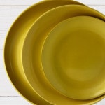 황동 그릇 풍안 쿠플라트 향균 원형 타원 볼 소형 고급 주방 동 접시 선물 황동그릇 : 오늘하루 ONEULHARU