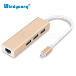 USB C 이더넷 RJ5 Lan 어댑터 유형 c 트 0 허브000000Mbps 용 : 베이비 무무